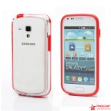 Оригинальный Бампер для Samsung S7562 Galaxy S Duos (красный)